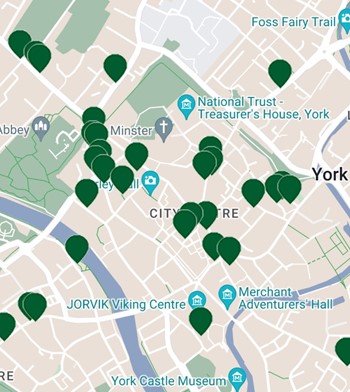 York Conservation Trust building map