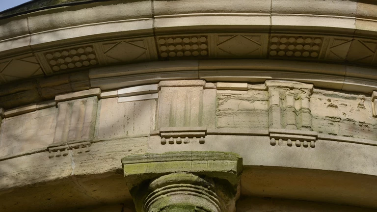 Thompson Mausoleum | York Conservation Trust | Doric Columns