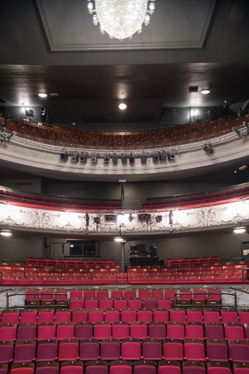 York Theatre Royal view from stage | York Conservation Trust | People and place